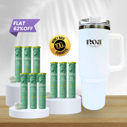 Apple Cider Vinegar Probiotics & Prebiotics Effervescent & Hydra+ Combo