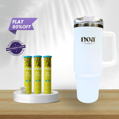 Apple Cider Vinegar Probiotics & Prebiotics Effervescent & Hydra+ Combo