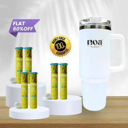 Apple Cider Vinegar Probiotics & Prebiotics Effervescent & Hydra+ Combo