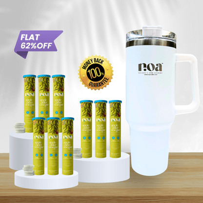 Apple Cider Vinegar Probiotics & Prebiotics Effervescent & Hydra+ Combo
