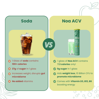 Apple Cider Vinegar Probiotics & Prebiotics Effervescent & Hydra+ Combo