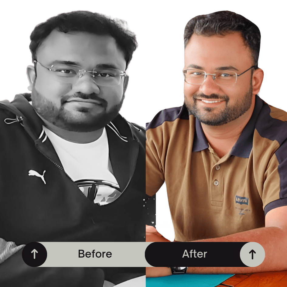 Weight loss journey of Noa Cofounder 